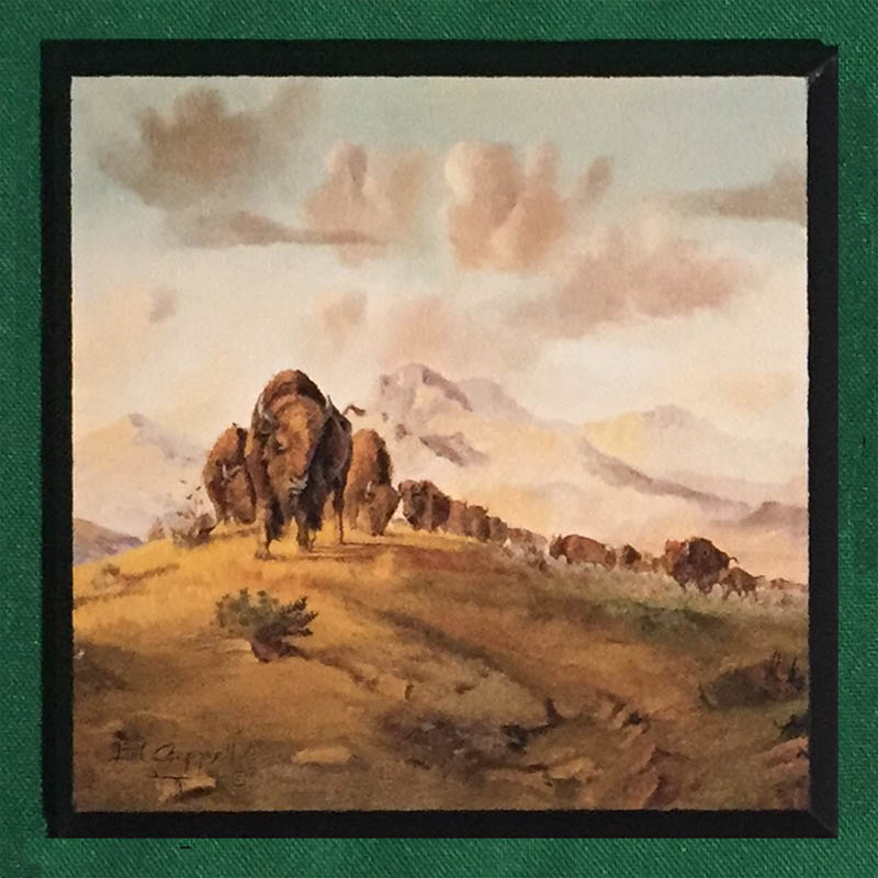 The Leader - Summer (Square Coaster)