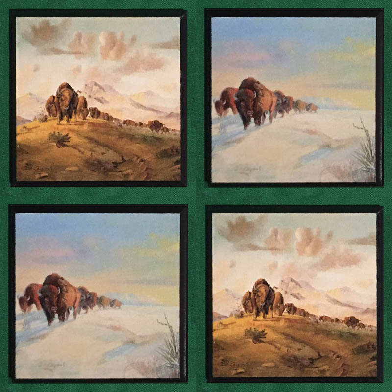 The Leader (Square Coasters)