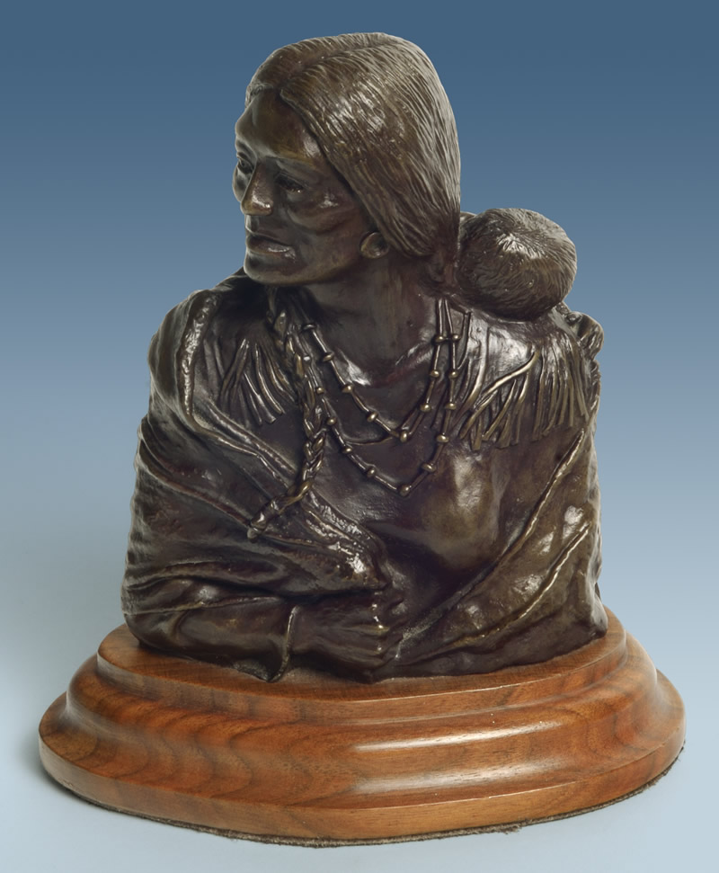 Squaw&nbsp;and&nbsp;Chief&nbsp;(Bronze)